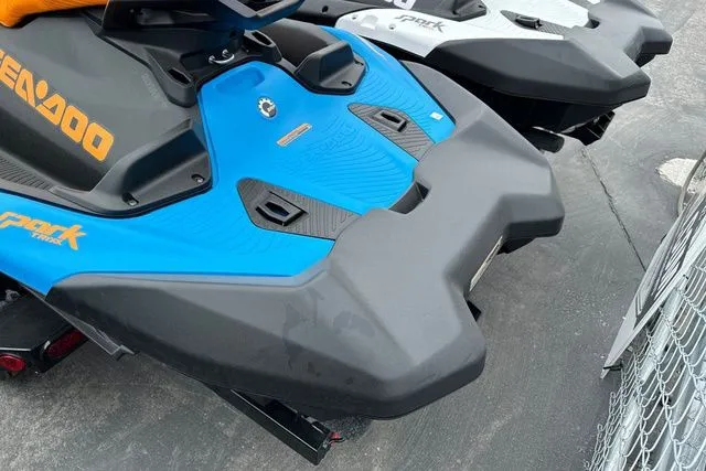 Slide: The Image of 2026 Sea-Doo PWC SPARK TRIXX 90 in blue and black. - 12