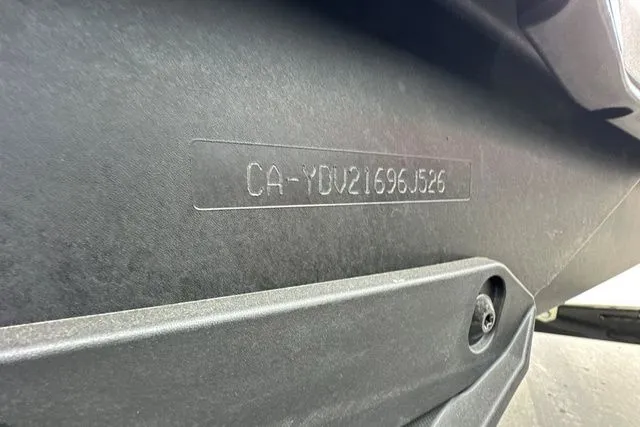 Slide: The Image of Serial number on Sea-Doo PWC SPARK TRIXX 2026. - 17