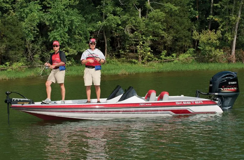 Slide: The Image of Display showing Yamaha runtime RPM data for 2012 Skeeter ZX200, ECU hours 280.3. - 2