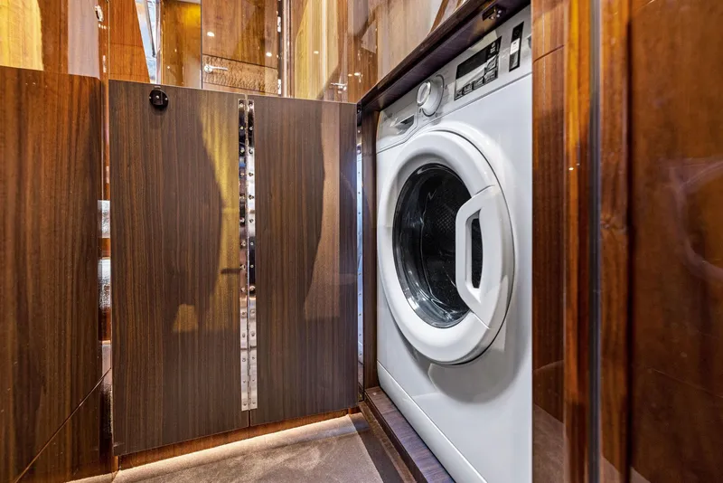 Slide: The Image of Washing machine in Fairline Squadron 68 yacht, year 2027. - 39