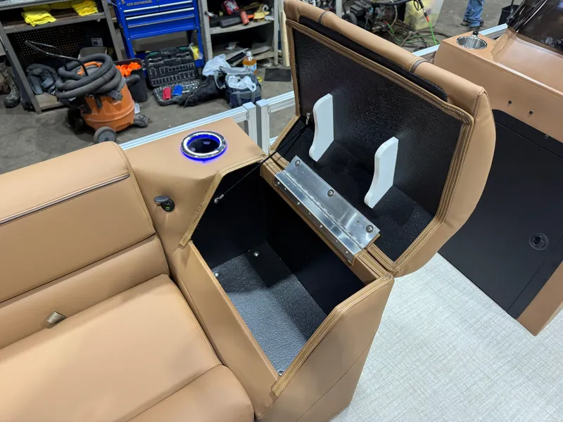 Slide: The Image of Tahoe Sport 2385 Rear Fish Tritoon & Honda 4-Stroke EFI 2026 - 30