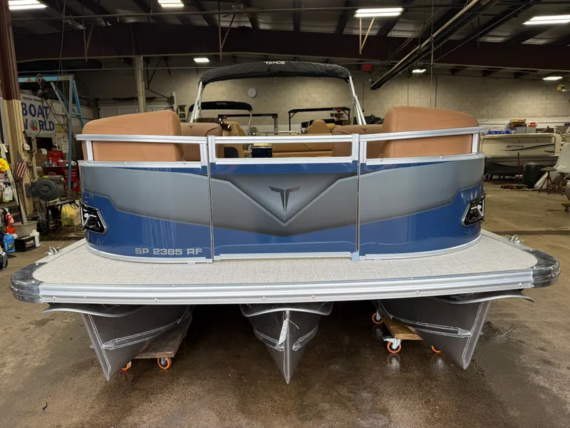 Slide: The Image of Tahoe Sport 2385 Rear Fish Tritoon & Honda 4-Stroke EFI 2026 - 37