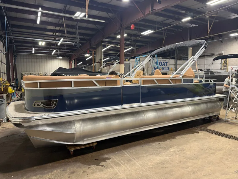 Slide: The Image of Tahoe Sport 2385 Rear Fish Tritoon & Honda 4-Stroke EFI 2026 - 50