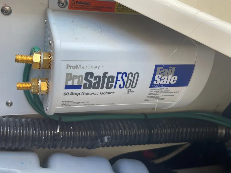 Slide: The Image of ProMariner ProSafe FS60 galvanic isolator on Ranger Tugs R-31 CB, 2022. - 18