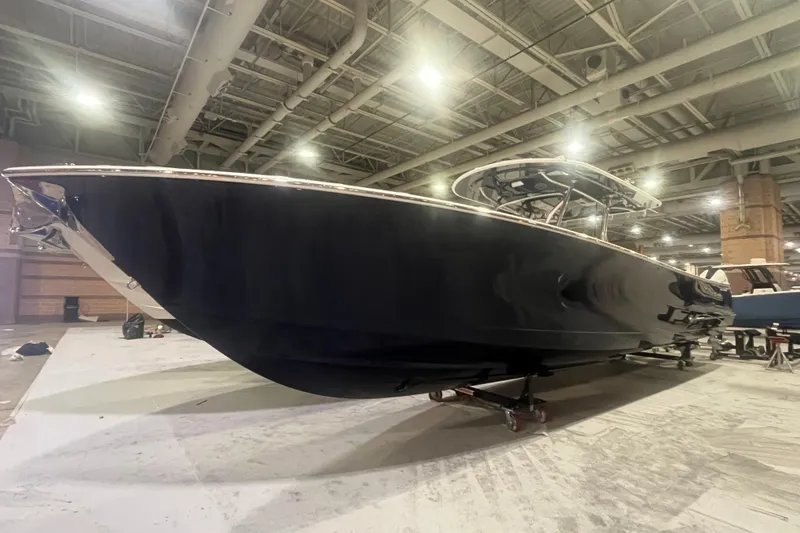 Slide: The Image of 2026 Valhalla Boatworks V-41 cruising on open sea. - 14