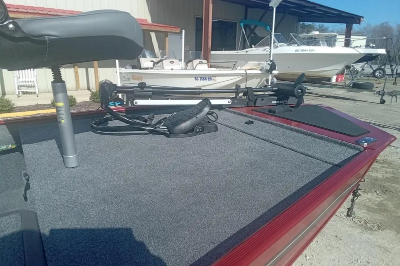 Slide: The Image of 2023 Tracker Bass Tracker Classic XL boat with fishing seat and trolling motor. - 7