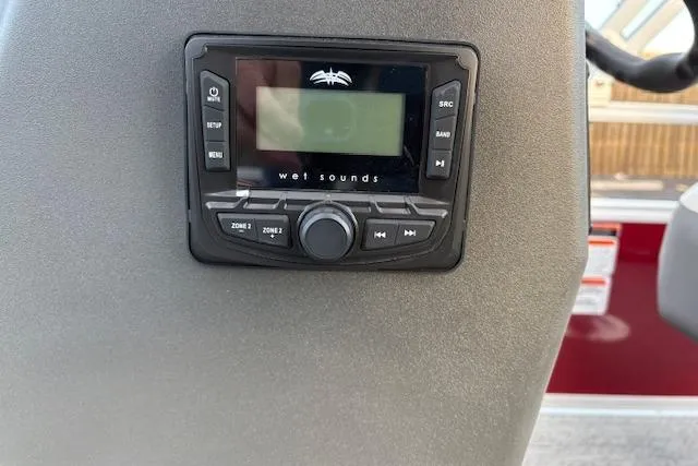 Slide: The Image of Control panel on 2026 Sun Tracker Bass Buggy 16 XL Select boat. - 112