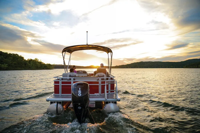 Slide: The Image of Sun Tracker Fishin' Barge 22 DLX 2026 - 94