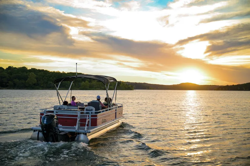 Slide: The Image of Sun Tracker Fishin' Barge 22 DLX 2026 - 99