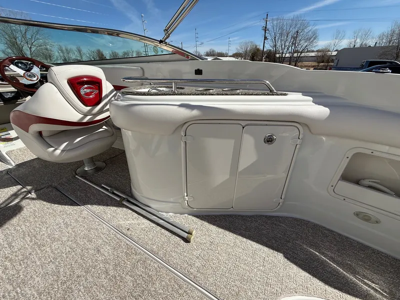 Slide: The Image of Interior of a 2012 Crownline 252 EX boat. - 29