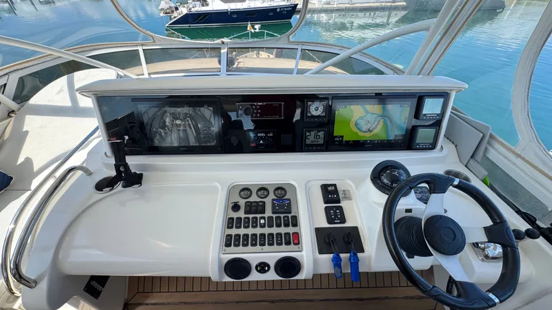 Slide: The Image of Flybridge Helm - 12