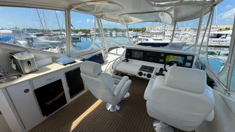 Slide: The Image of Flybridge Looking Forward - 7