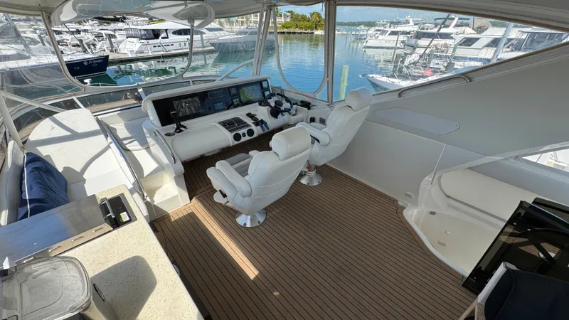 Slide: The Image of Flybridge Looking Starboard - 9