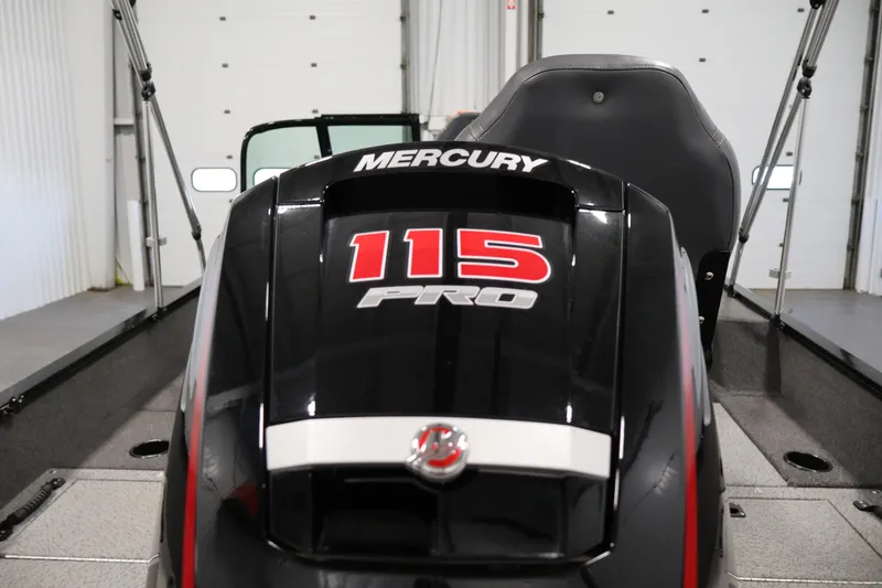 Slide: The Image of 2024 Lowe Fishing Machine 1775WT with Mercury 115 Pro outboard engine. - 42