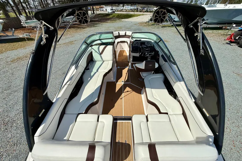Slide: The Image of 2016 Regal 2300 Bowrider interior with spacious seating and modern design. - 12