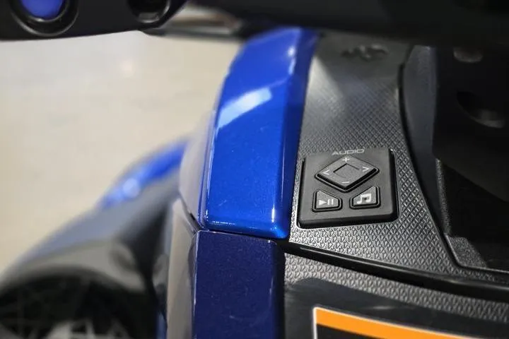 Slide: The Image of 2026 Yamaha WaveRunner VX Limited HO, blue dashboard with audio controls. - 15