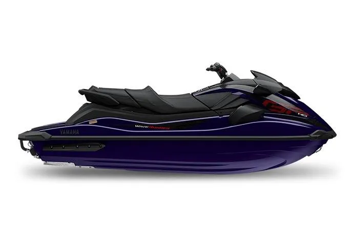 Slide: The Image of Manufacturer Provided Image: 2026 Yamaha WaveRunner GP HO, sleek design, side view, dark blue color. - 8