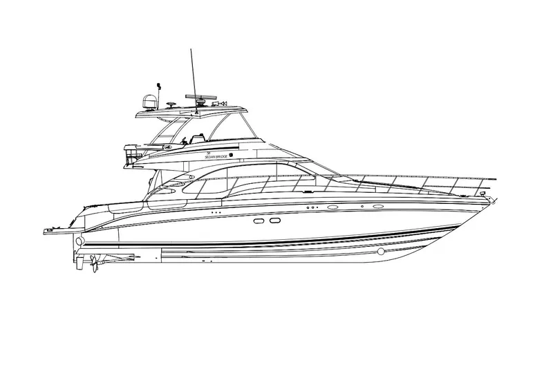 The Image of Sea Ray 58 Sedan Bridge 2007 - undefined