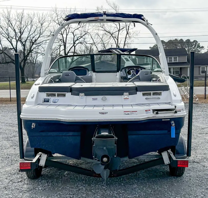 Slide: The Image of Rear view of Chaparral 21 SSi boat, model year 2026. - 9