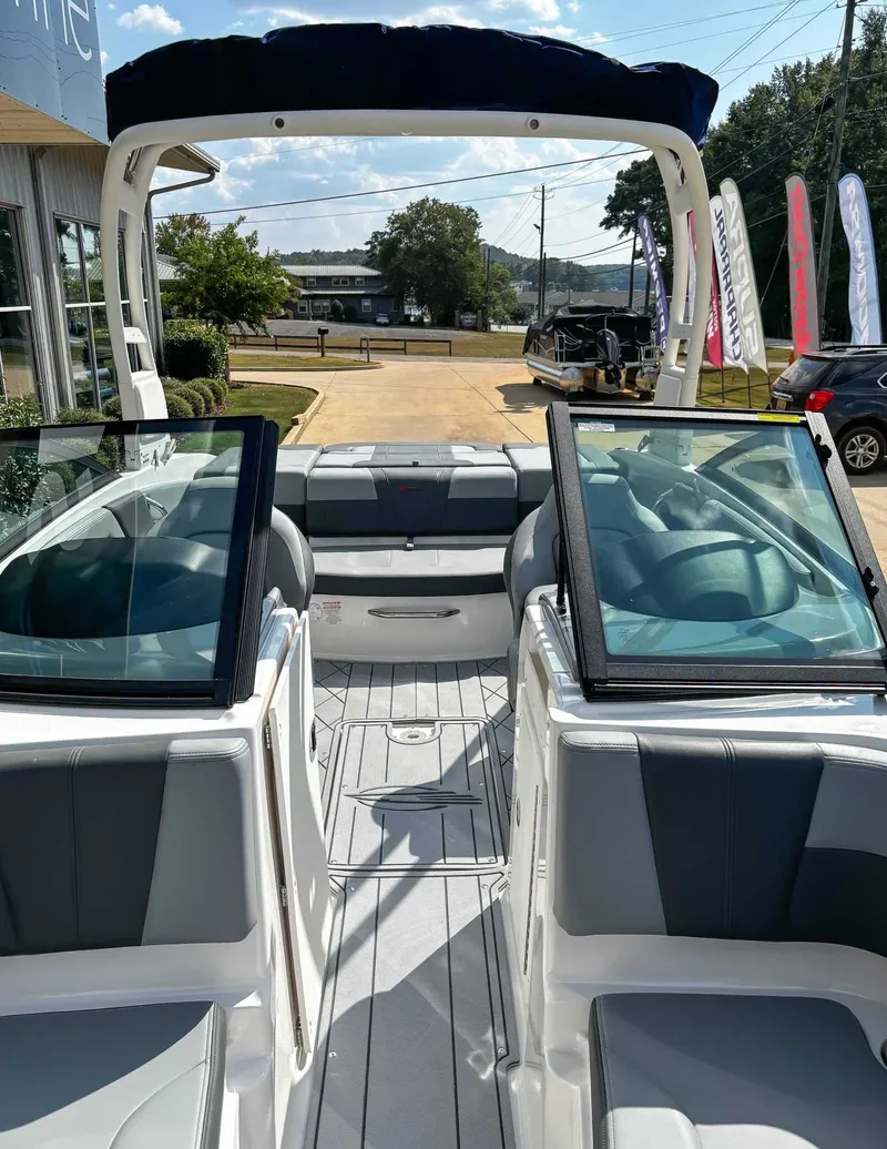 Slide: The Image of Interior view of Chaparral GTS 1 boat, model year 2026. - 17