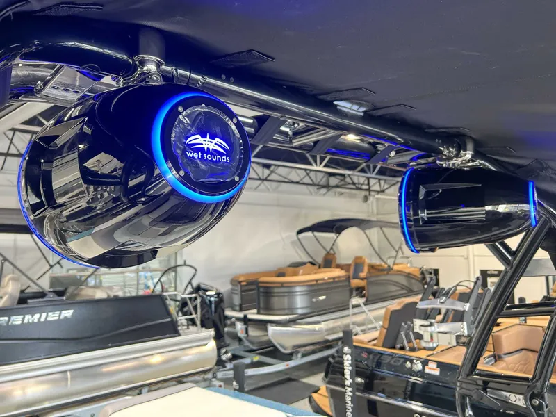 Slide: The Image of Moomba Max 2025 with Wet Sounds speakers on boat. - 18