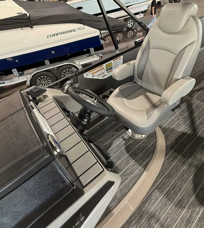 Slide: The Image of Interior of 2025 Premier 250 Sunsation RL with helm seat. - 18