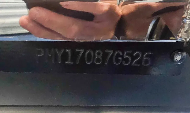 Slide: The Image of Serial number of Premier Sunsation 230 RL (28 PTX) 2026. - 15