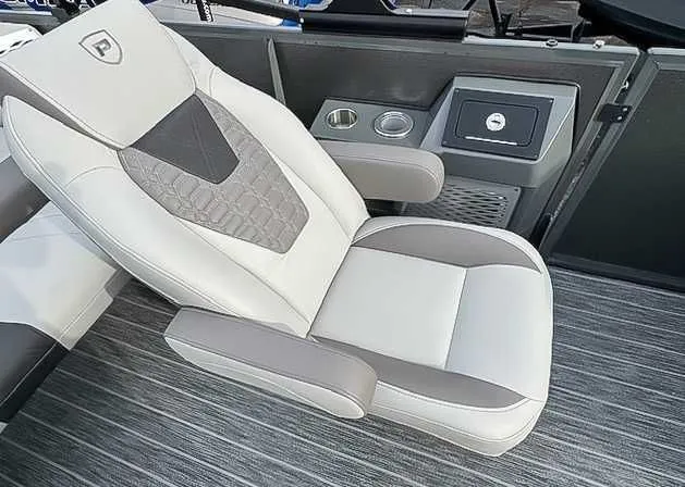 Slide: The Image of Luxurious seating in Premier Intrigue 230 RL (32 PTX) 2026 boat. - 10