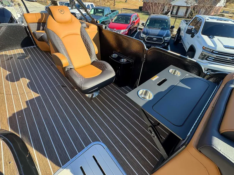 Slide: The Image of Interior of 2026 Premier Solaris 230 RF (28 PTX) with luxurious seating. - 14