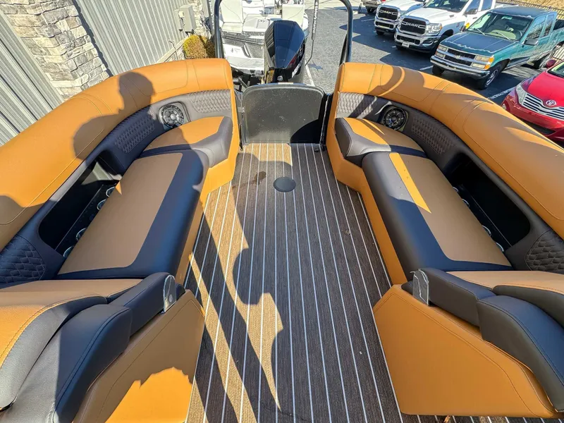 Slide: The Image of Interior of 2026 Premier Solaris 230 RF (28 PTX) with luxurious seating. - 17