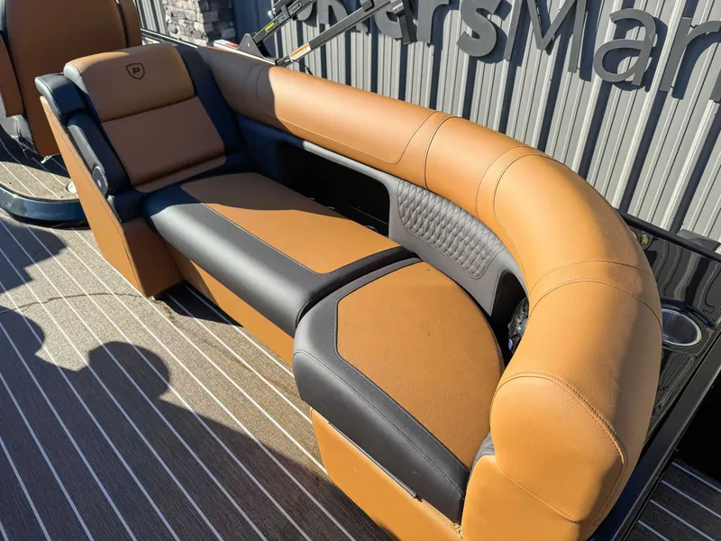 Slide: The Image of Luxurious seating in Premier Solaris 230 RF (28 PTX) 2026 model. - 19