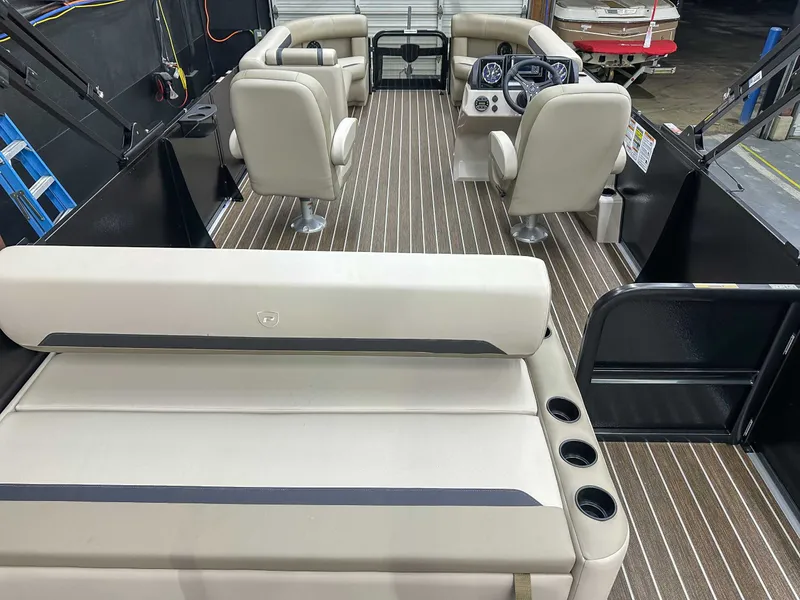 Slide: The Image of Interior of 2026 Premier Sunscape 220 RL (25 PTX) pontoon boat. - 7