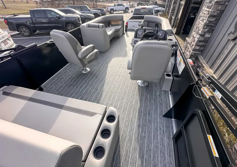 Slide: The Image of Interior of 2026 Premier Sunscape 220 RL (25 PTX) pontoon boat. - 8