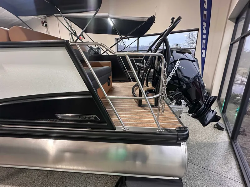 Slide: The Image of Premier Sunsation 230 RL pontoon boat with Mercury engine, year 2026. - 7