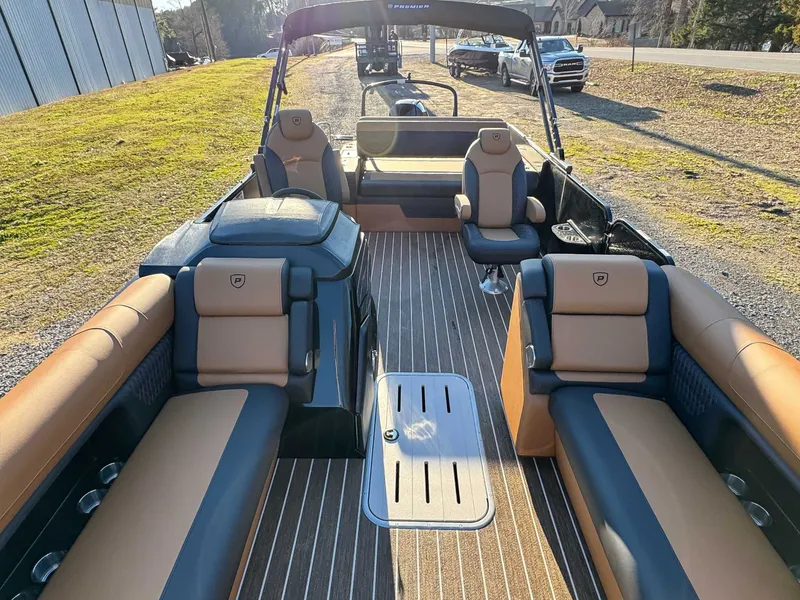 Slide: The Image of Interior of Premier Solaris 250 RL (28 PTX) boat, year 2026. - 13