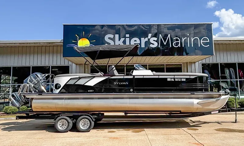 The Image of Sylvan S5 LZ DC 2021 pontoon boat at Skier's Marine. - 1