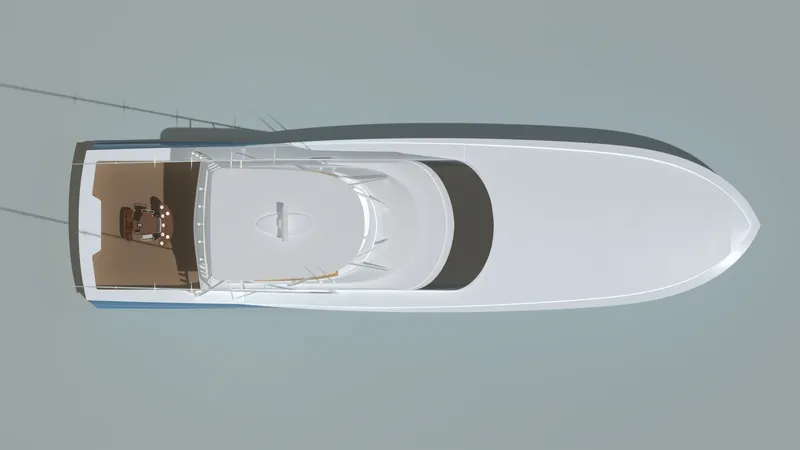 Slide: The Image of Top view of Guthrie Custom Sportfish 2020, sleek design. - 11