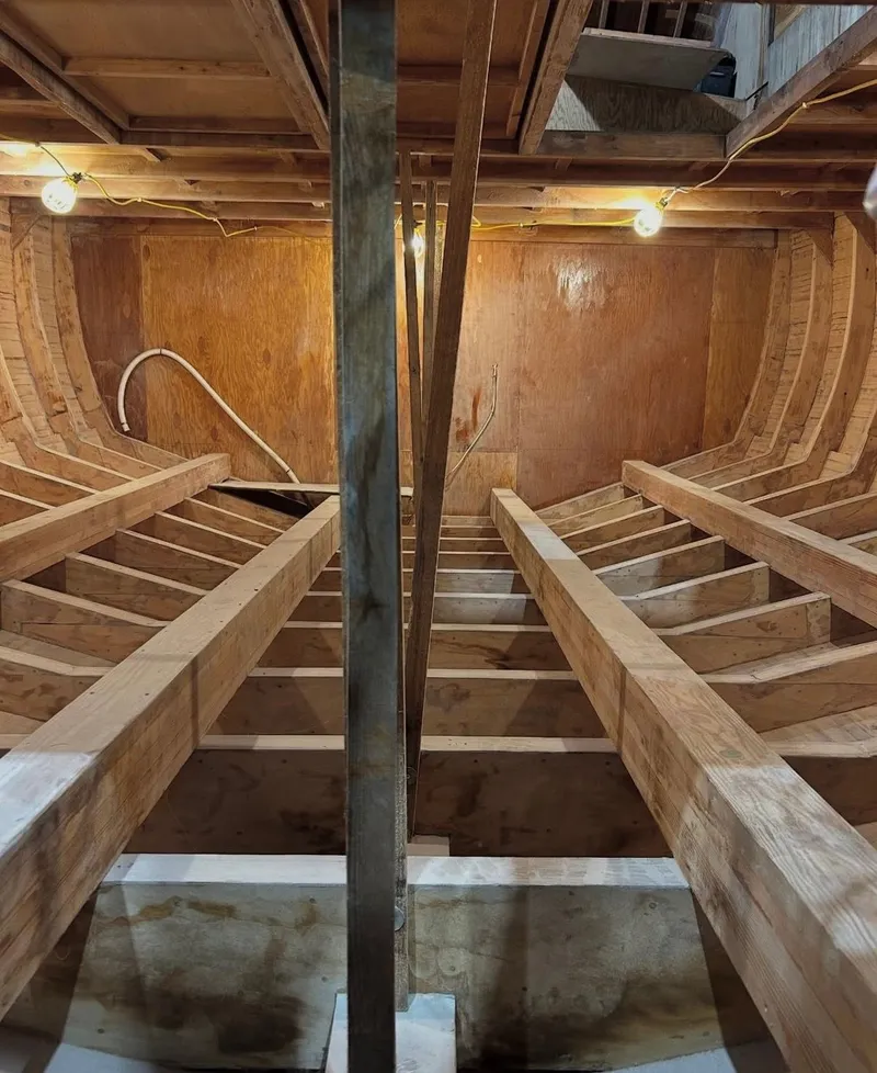 Slide: The Image of Interior view of Guthrie Custom Sportfish 2020 under construction. - 6