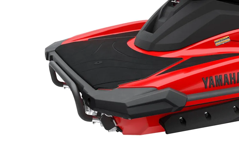 Slide: The Image of Manufacturer Provided Image: 2026 Yamaha WaveRunner GP SVHO, red and black design, rear view. - 24