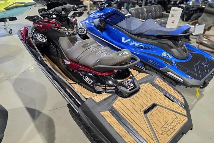 Slide: The Image of 2026 Kawasaki Jetski Ultra 310LX on display, featuring sleek design and advanced features. - 3