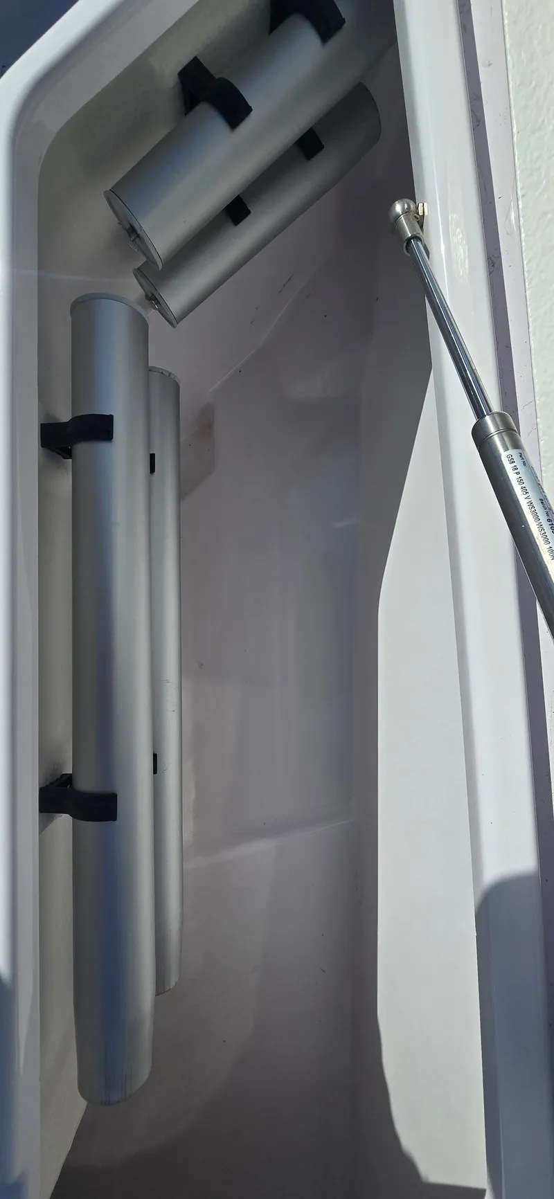 Slide: The Image of Storage compartment in 2024 Axopar 29 boat. - 20