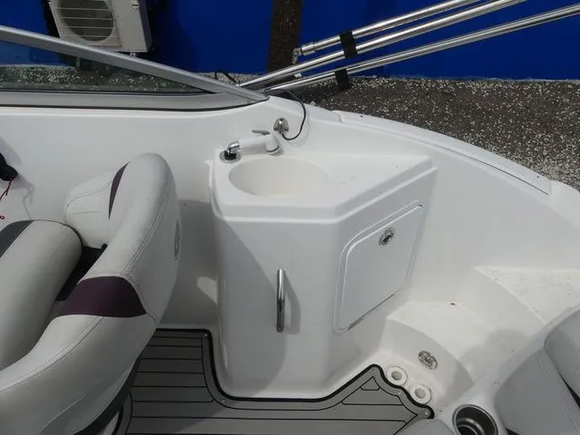 Slide: The Image of Interior of 2019 Hurricane SD 2200 OB boat with sink. - 18