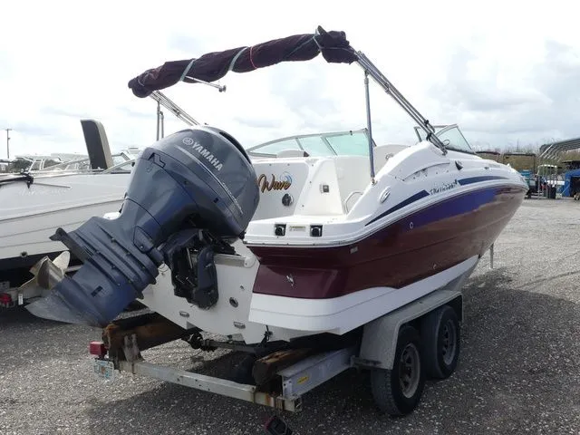 Slide: The Image of 2019 Hurricane SD 2200 OB boat with Yamaha outboard motor. - 4
