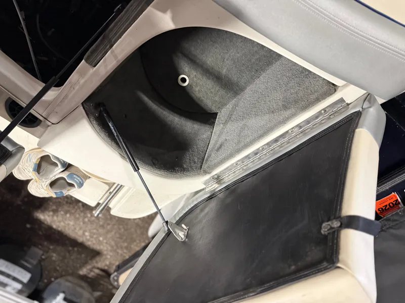 Slide: The Image of Interior of a 2009 Sea Ray 175 boat. - 11