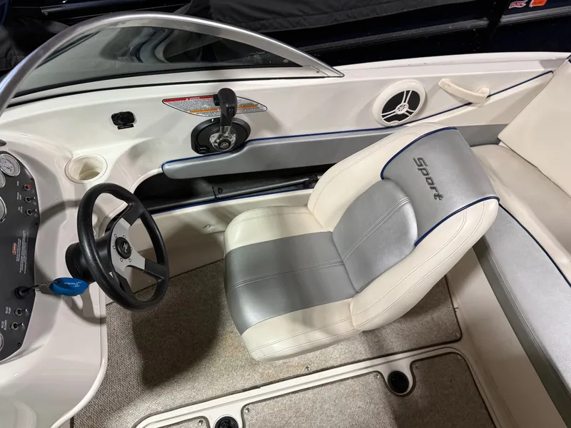 Slide: The Image of Interior of a 2009 Sea Ray 175 boat. - 16