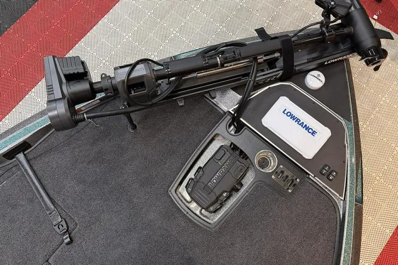 Slide: The Image of 2026 Ranger Z519R Cup-Equipped boat with Lowrance electronics and trolling motor. - 11