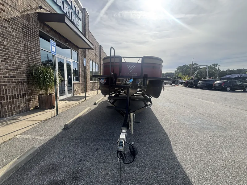 Slide: The Image of Viaggio Lago 25U Tripletoon w/Suzuki 200HP - 4 - Stroke Engine Trailer Included 2022 - 25