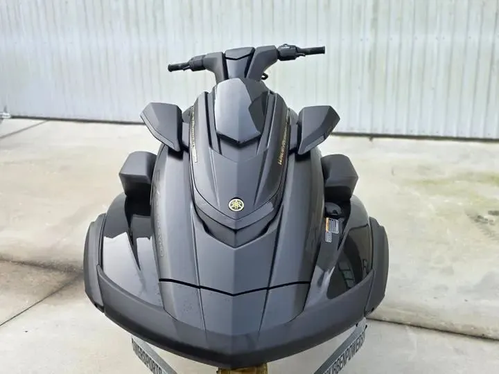 Slide: The Image of 2026 Yamaha WaveRunner FX Limited SVHO in black, front view. - 10