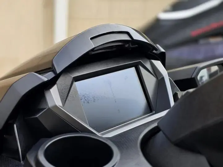 Slide: The Image of Close-up of Yamaha WaveRunner FX Limited SVHO 2026 dashboard. - 13