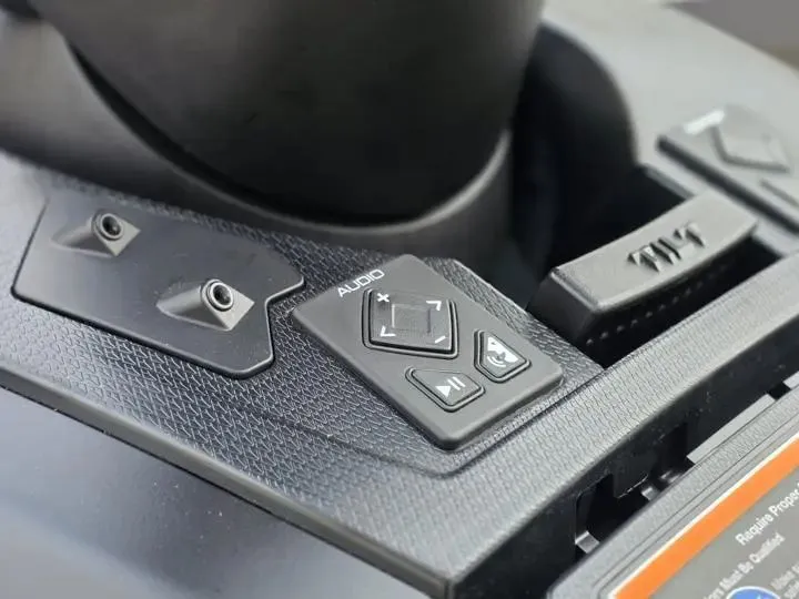 Slide: The Image of Audio controls on Yamaha WaveRunner FX Limited SVHO 2026. - 14